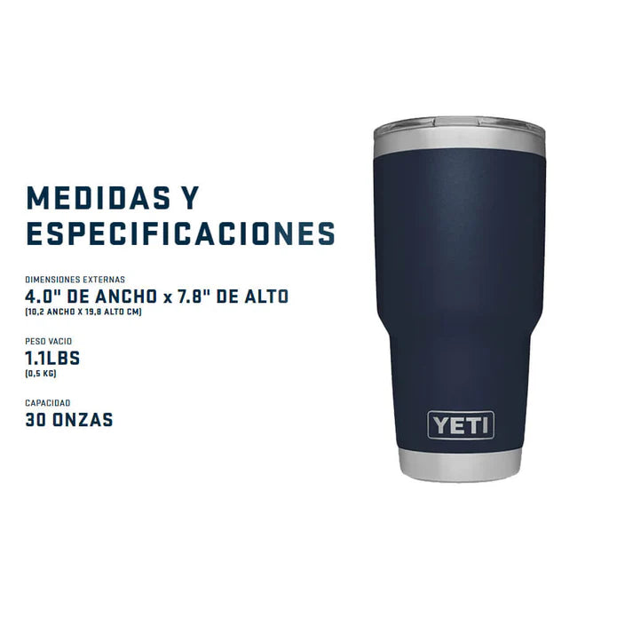 Termo Tipo Yeti 30 Oz 900 Ml Rotulado