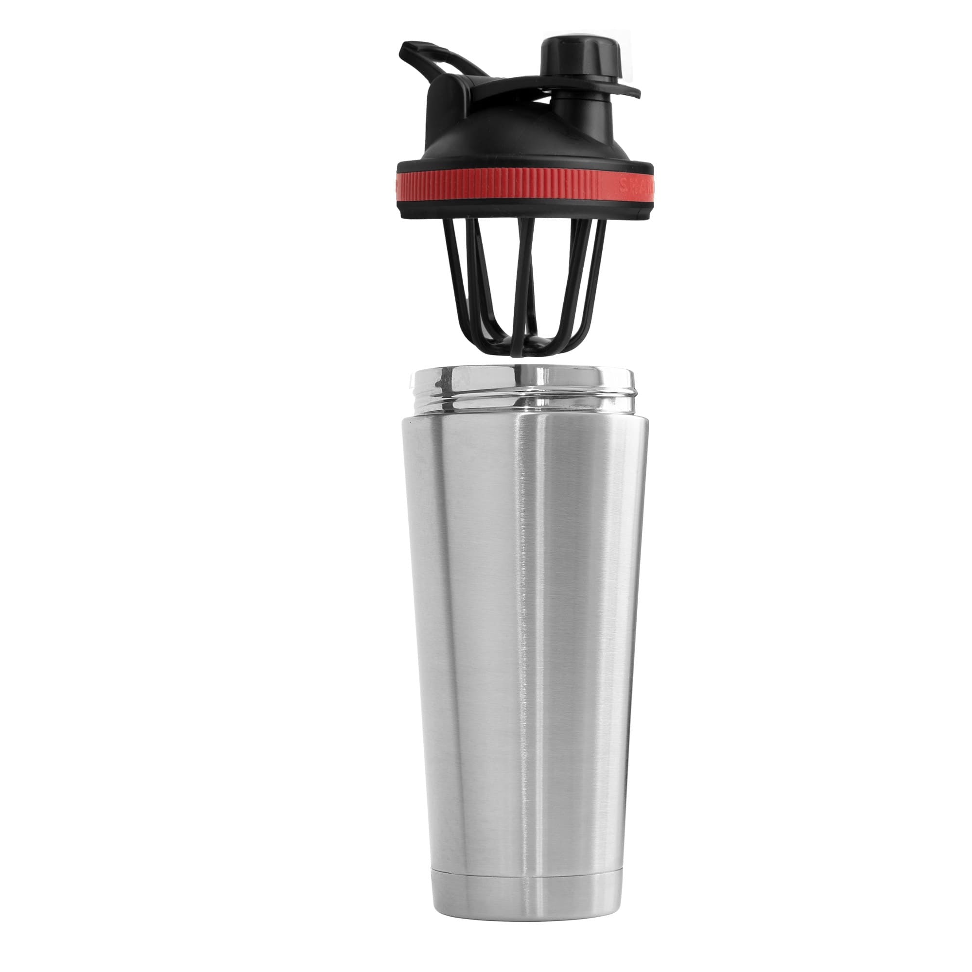 Vaso Shaker Doble Acero Inoxidable Roja