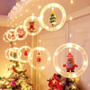 Serie De Luz Led Aros 3 Metros Navidad