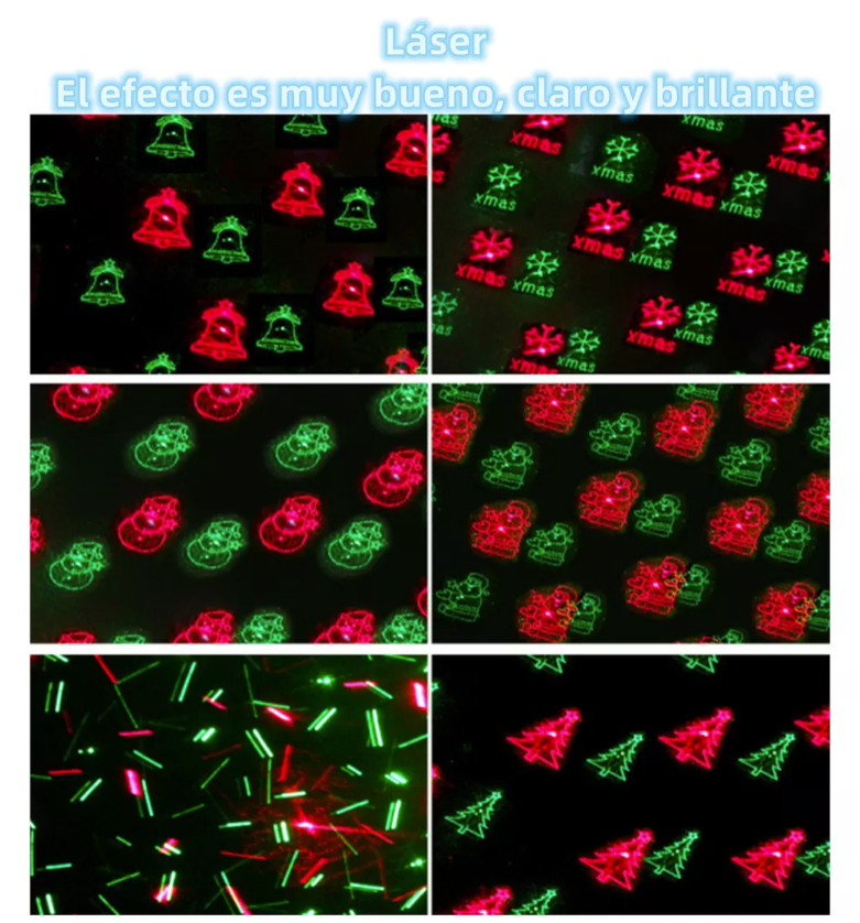 Proyector Laser Navidad