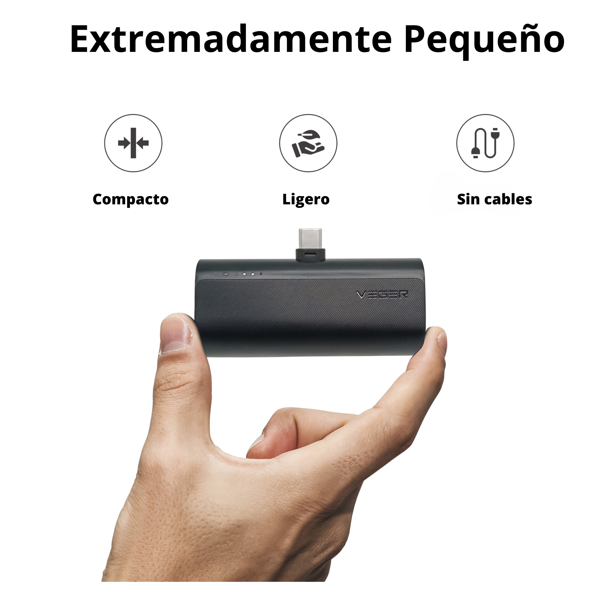 Power Bank Cargador Portatil Tipo C